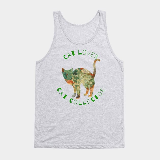 Cat Lover Cat Collector Tank Top by swagmaven